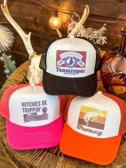 Broncy Neon Orange Trucker Hat -Southern Fried Chics PhotoFeb082023 94124AM f3dd952b e42e 4fcd bab3 aab7083ffaf5