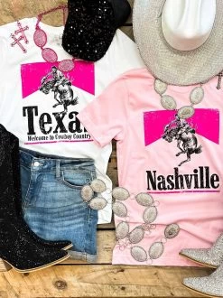 Nashville Cowboy T Shirt -Southern Fried Chics PhotoFeb092023 101747AM