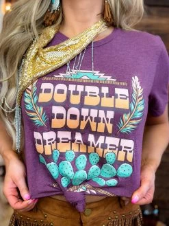 Double Down Dreamer T Shirt