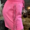 Relax Cowgirl Fringe Shorts -Southern Fried Chics PhotoFeb162023 32249PM