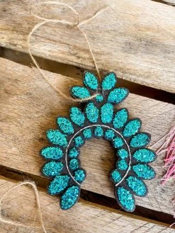 Turquoise Squash Blossom Freshie