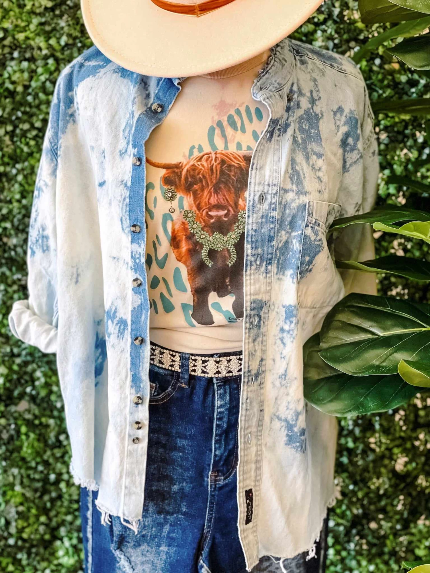 Trailer Park Pretty Denim Shirt 4 Trailer Park Pretty Denim Shirt - Image 2