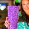 Sippin' Bling Cup - Lavender -Southern Fried Chics PhotoJan122023 30844PM
