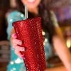 Sippin' Bling Cup - Red -Southern Fried Chics PhotoJan122023 31029PM