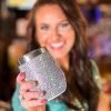 Sippin' Bling Wine - Silver Iridescent -Southern Fried Chics PhotoJan122023 31146PM