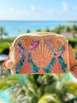 By The Sea Cosmetic Bag