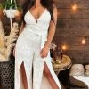 PREORDER I Do Forever Lace Jumpsuit - Ivory -Southern Fried Chics PhotoJun012023 12738PM