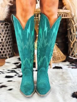 PREORDER Thunder Road Boot By Dan Post - Green -Southern Fried Chics PhotoJun072023 21745PM