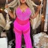 I See You Lookin Jumpsuit - Pink -Southern Fried Chics PhotoJun122023 11428PM