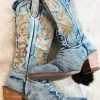Texas Tornado Denim Boot By Dan Post -Southern Fried Chics PhotoJun122023 20318PM