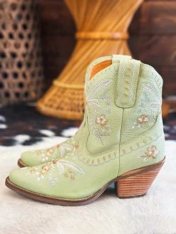 Prim Rose Bootie By Dan Post - Mint