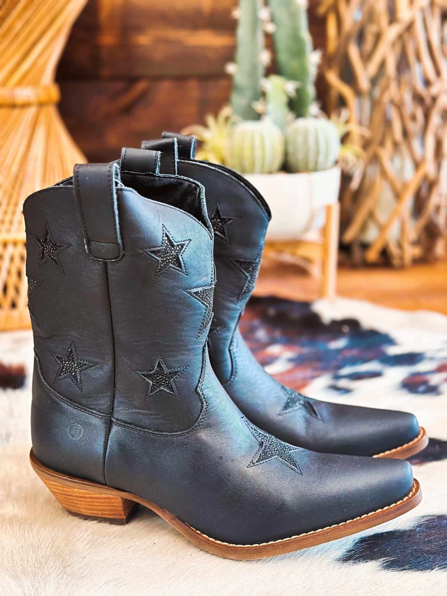 Star Struck Bootie By Dan Post - Black 4 Star Struck Bootie By Dan Post - Black - Image 2