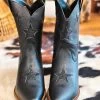 Star Struck Bootie By Dan Post - Black -Southern Fried Chics PhotoJun162023 34114PM