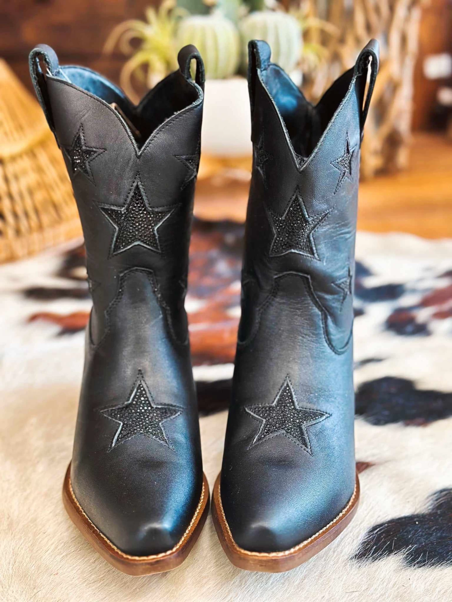 Star Struck Bootie By Dan Post - Black 3 Star Struck Bootie By Dan Post - Black