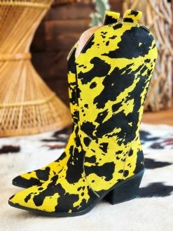 Dan Post Live A Little Boots By Dingo - Lemon