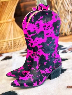 Dan Post Live A Little Boots By Dingo - Hot Pink