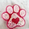 Pink Paw Print Freshie