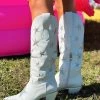 The Lainey Star Boots - White 1 The Lainey Star Boots - White -Southern Fried Chics PhotoMar162023 112221AM