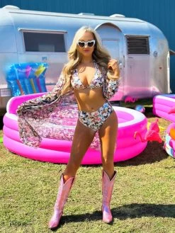 She Flies Butterfly Swim Cover Up