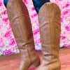 The Knight Cowgirl Boots - Brown -Southern Fried Chics PhotoMar212023 104705AM