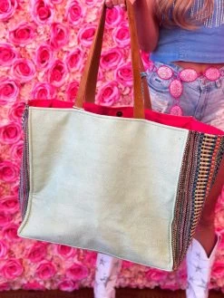 Adventure Awaits Extra Large Tote Bag -Southern Fried Chics PhotoMar212023 10650PM