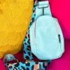 PREMIUM On The Go Mint With Leopard Strap Sling Bag -Southern Fried Chics PhotoMar212023 114313AM 36699a53 8377 41c5 b125 0943629a798e