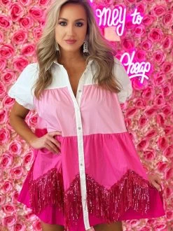 Music City Sweetie Dress - Pink