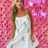 Boot Scootin Into Summer Dress - White