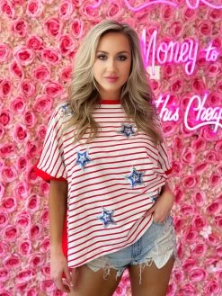 Old Glory Stars And Stripes Top