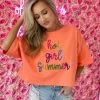 Hot Girl Summer Crop Tee -Southern Fried Chics PhotoMay172023 51314PM