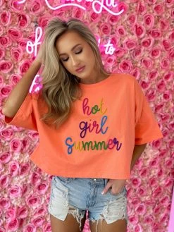 Hot Girl Summer Crop Tee