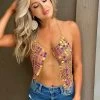 Risky Business Sequin Top - Iridescent Pink -Southern Fried Chics PhotoMay252023 31007PM