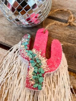 Geode Cactus And Fringe Freshie