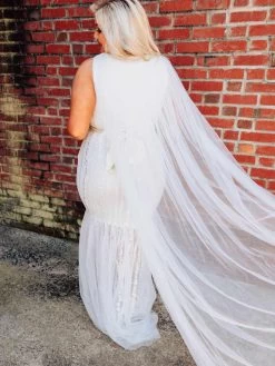 Pure Beauty Dress - White -Southern Fried Chics Pure Beauty Dress White Dresses 4