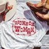 Redneck Woman Splattered Tee -Southern Fried Chics Redneck Woman Splattered Tee T Shirts