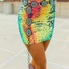 Cosmic Cowgirl Sequin Mini Skirt -Southern Fried Chics SFCoct22 145