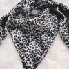 Snow Leopard Wild Rag -Southern Fried Chics Snow Leopard Wild Rag Scarf