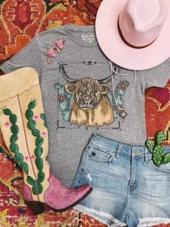 Swanky Highlander Tee