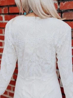 Tie The Knot Lace Dress -Southern Fried Chics Tie The Knot Lace Dress Dresses 4