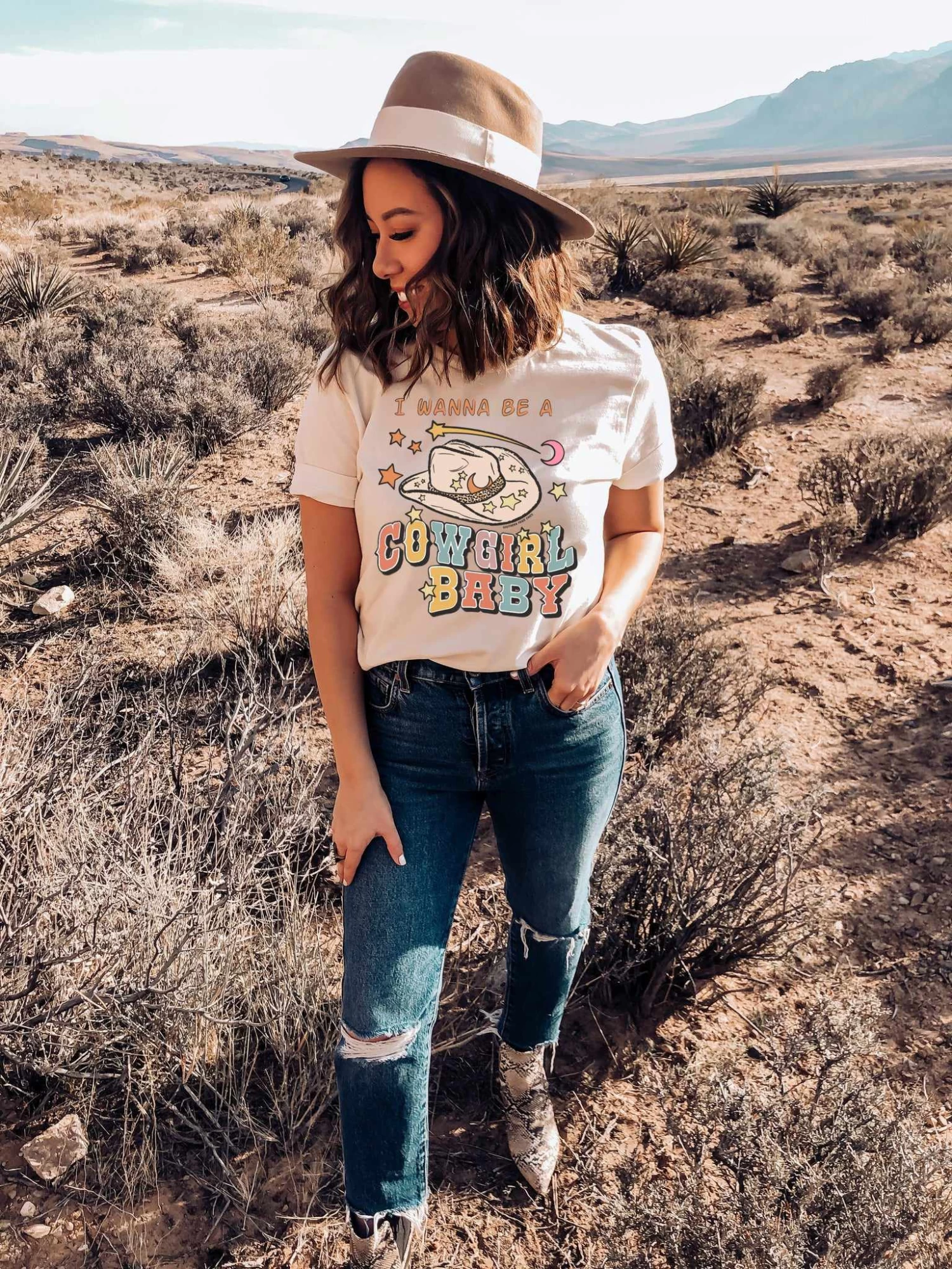 I Wanna Be A Cowgirl Baby T-shirt 4 I Wanna Be A Cowgirl Baby T-shirt - Image 2