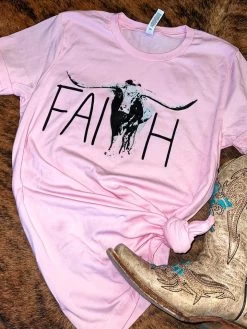 Pink Faith T-shirt