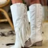 Long Live Cowgirls Fringe Boots - White -Southern Fried Chics image c19fe446 6bf9 4a26 8632 a35e7556581d