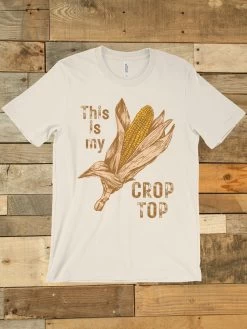 This Is My Crop Top Tee -Southern Fried Chics natcrop