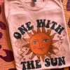 One With The Sun T-shirt - Desert Rose -Southern Fried Chics onewiththesun desertrose